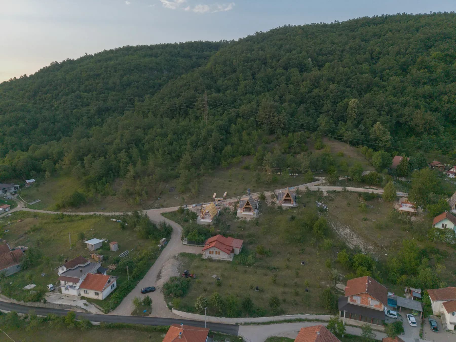 Imanje resorta s voćnjakom